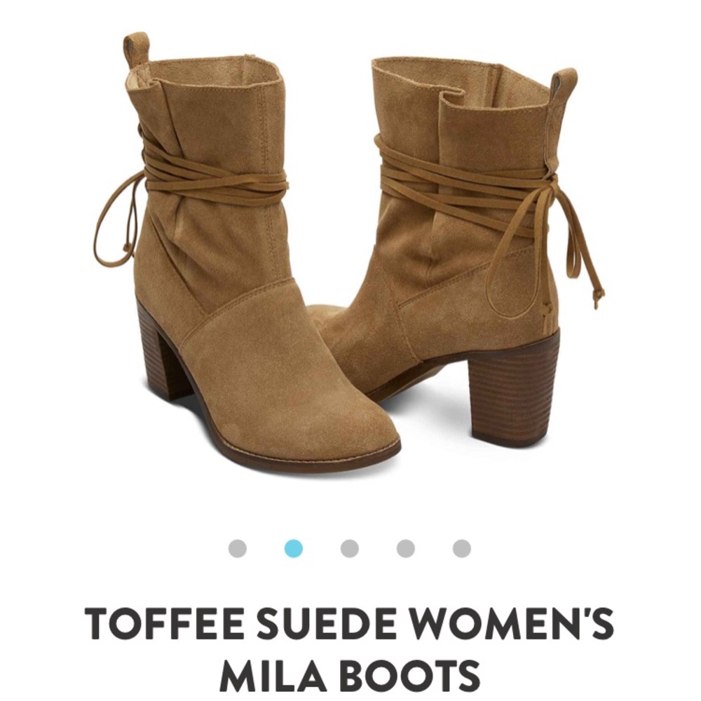NWT TOMS Mila Booties